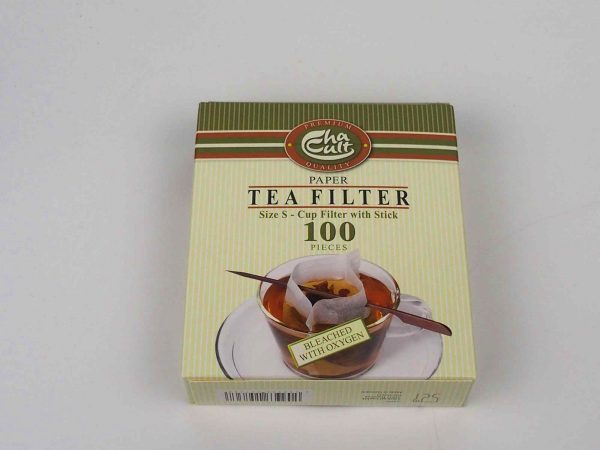 Engangs tefilter med pind. Pakke indeholder 100 poser og 1 pind. Flere pinde kan tilkøbes